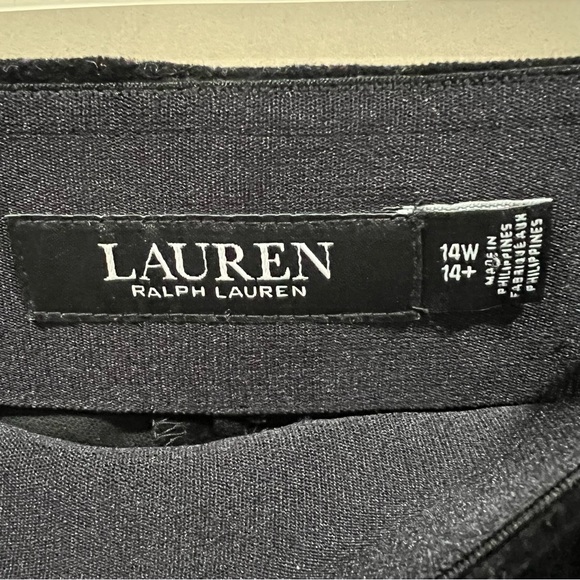 LAUREN Ralph Lauren Black Label Velvet Pants - Picture 4 of 7